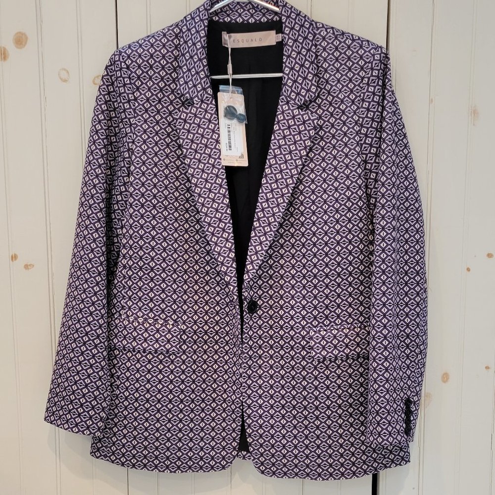 Mod Geometric Esqualo Blazer